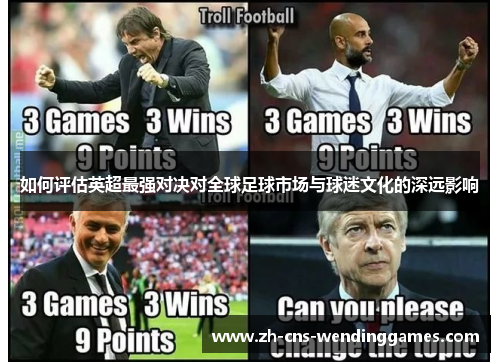如何评估英超最强对决对全球足球市场与球迷文化的深远影响