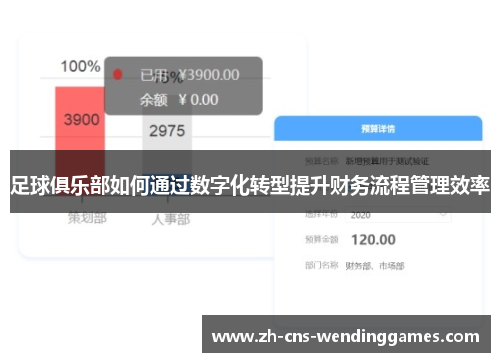 足球俱乐部如何通过数字化转型提升财务流程管理效率 足球俱乐部如何通过数字化转型提升财务流程管理效率
